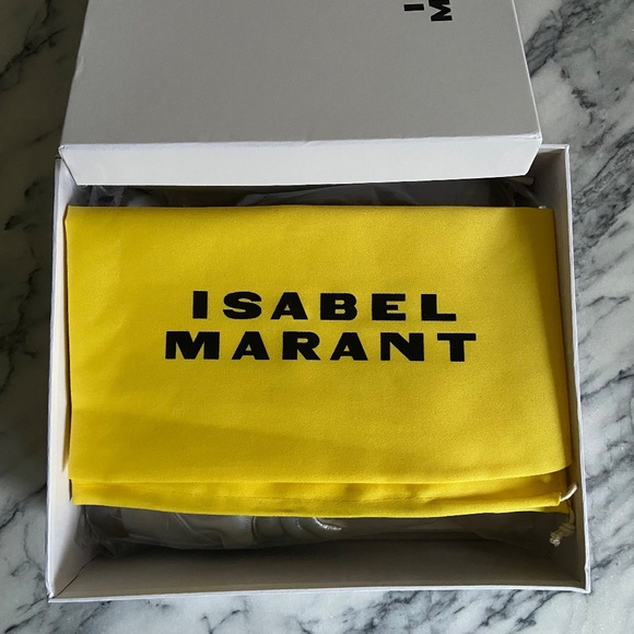 Isabel Marant Bekett Sneaker Gun Metal Silver - Picture 3 of 16